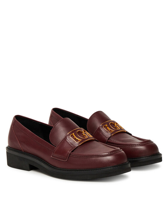 Guess Guess Loaferke FLTSH3 LEA14 Bordo rdeča
