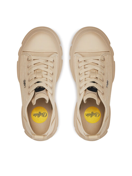 Buffalo Buffalo Sneakers Tremor Lace Up Lo 1622458 Bej