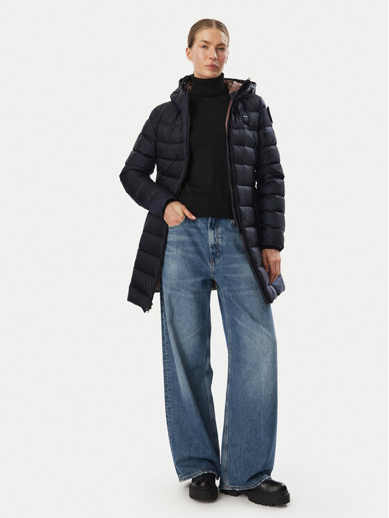 Blauer Blauer Pernata jakna Agnes 26WBLDK03039 006047 Tamnoplava Slim Fit