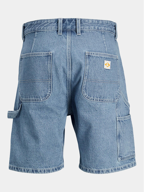 Jack&Jones Jack&Jones Kratke traperice Jjitony 12252719 Plava Loose Fit