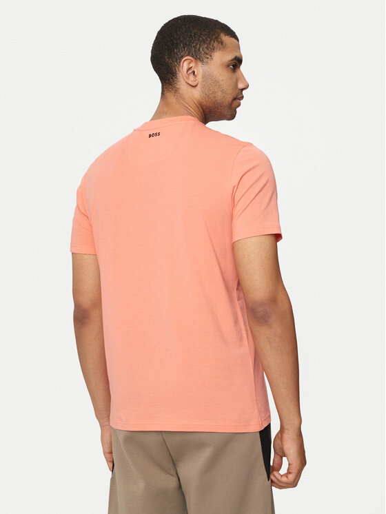 BOSS BOSS Marškinėliai Tee 9 50512998 Oranžinė Regular Fit