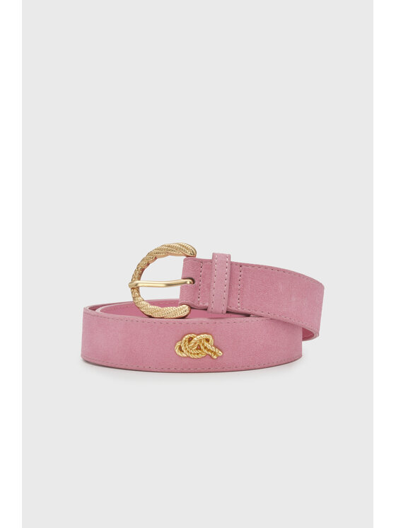 Fabienne Chapot Fabienne Chapot Pasek Studded Marina Belt Różowy