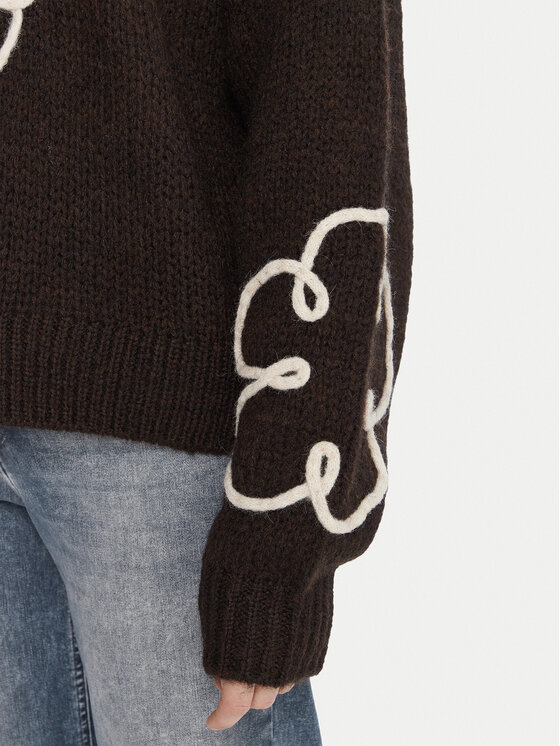 Vero Moda Vero Moda Dolčevita Fatima 10335036 Smeđa Regular Fit