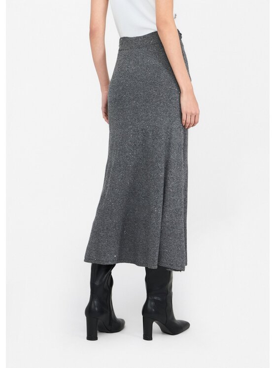 Liu Jo Liu Jo Minigonna MF5295MA27R04485 Grigio Regular Fit