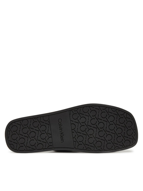 Calvin Klein Calvin Klein Şlapi Criss Cross Sandal HM0HM01737 Negru