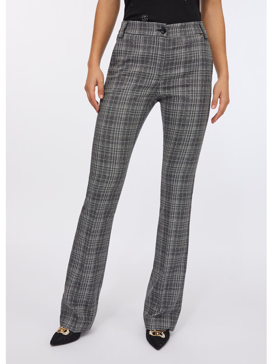 Liu Jo Liu Jo Pantaloni di tessuto CF5376T073AM9847 Grigio Slim Fit