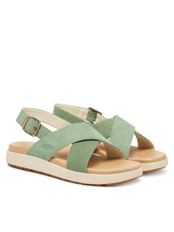 Keen Keen Sandály Elle Luxe Cross Strap 1030525 Zelená