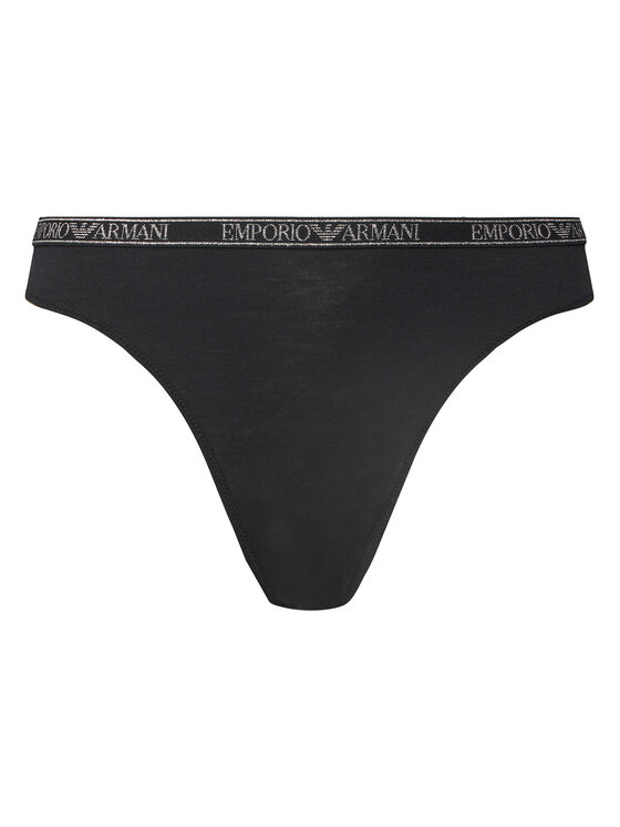 Emporio Armani Underwear Emporio Armani Underwear 2er-Set klassische Damenslips EW000406 AF10889 MC005 Schwarz