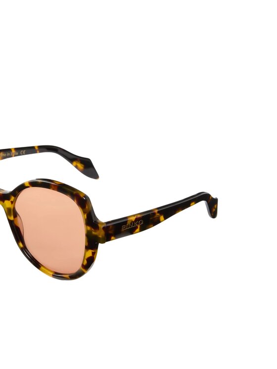 PINKO PINKO Okulary przeciwsłoneczne Occhiali da sole oversize Brązowy
