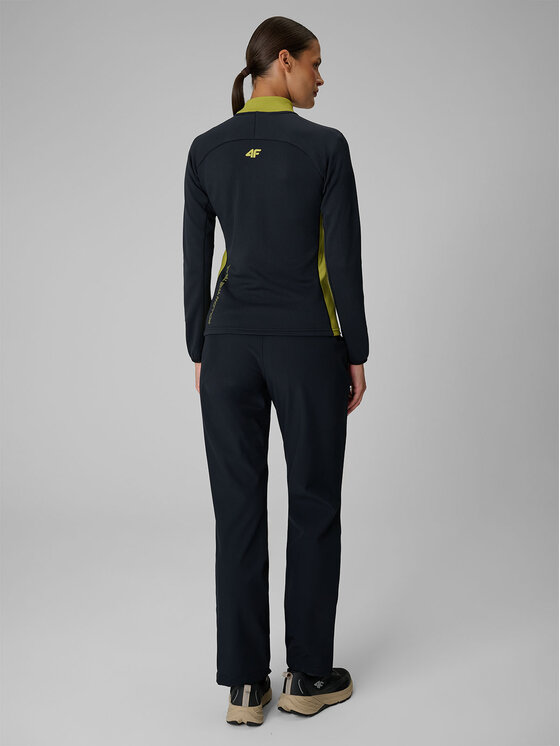 4F 4F Spodnie outdoor INBETWEEN TRAIL Czarny Regular Fit