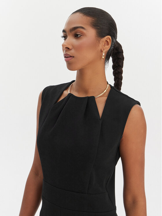 Rinascimento Rinascimento Salopetă CFC0126548003 Negru Regular Fit