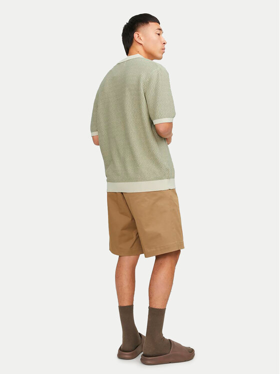 Jack & Jones Jack & Jones Polo Jormykonos 12255950 Zielony Regular Fit