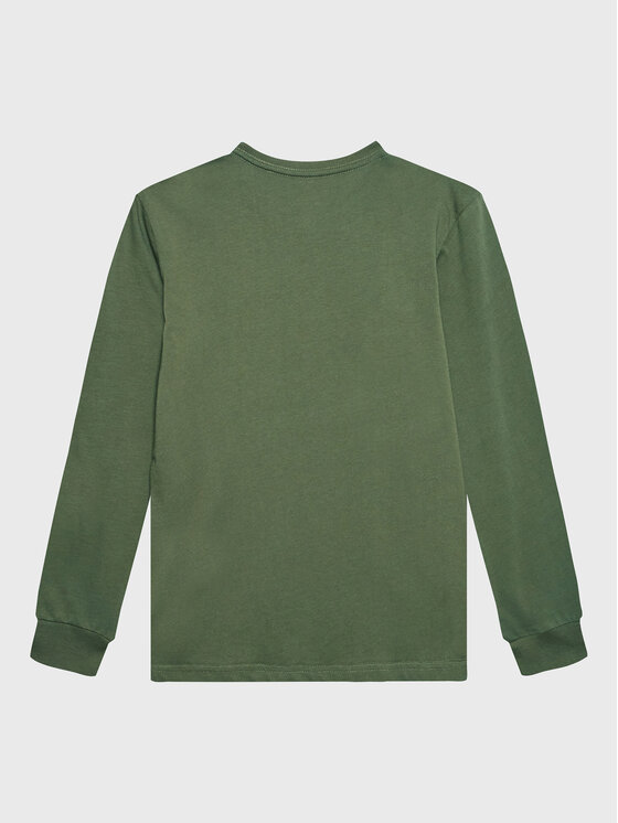 Quiksilver Quiksilver Μπλουζάκι Script Talk EQBZT04514 Πράσινο Regular Fit