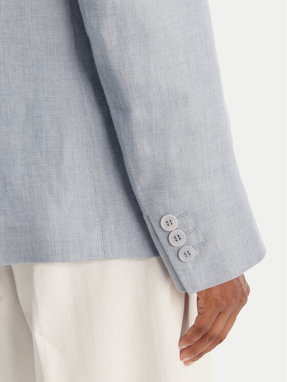 Weekend Max Mara Weekend Max Mara Marynarka Nalut 2615041072 Błękitny Regular Fit