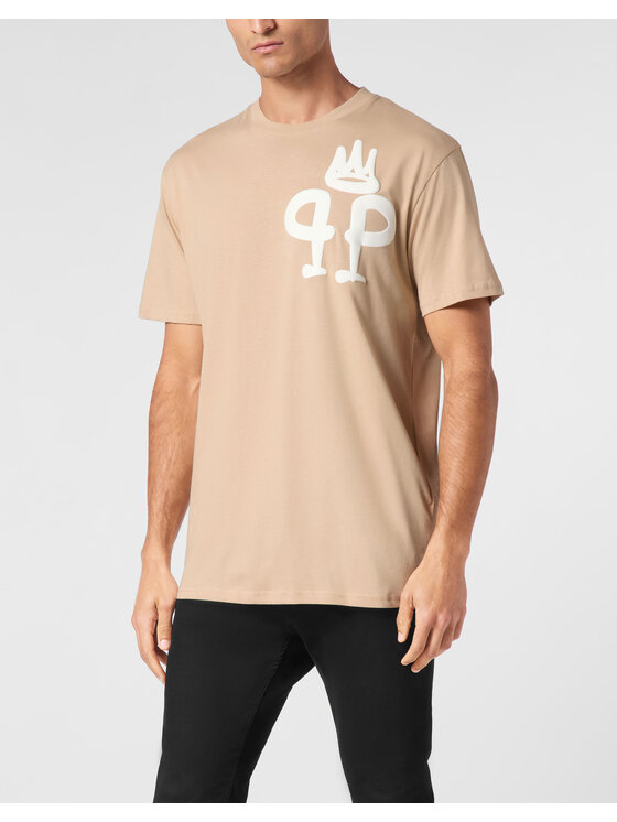 PHILIPP PLEIN PHILIPP PLEIN T-Shirt 9417 Béžová Regular Fit
