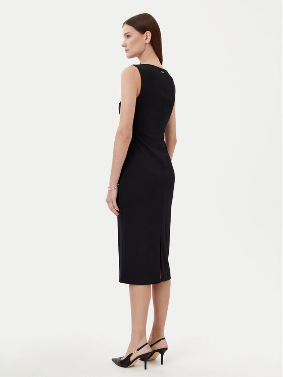 Calvin Klein Calvin Klein Vsakodnevna obleka K20K208140 Črna Slim Fit