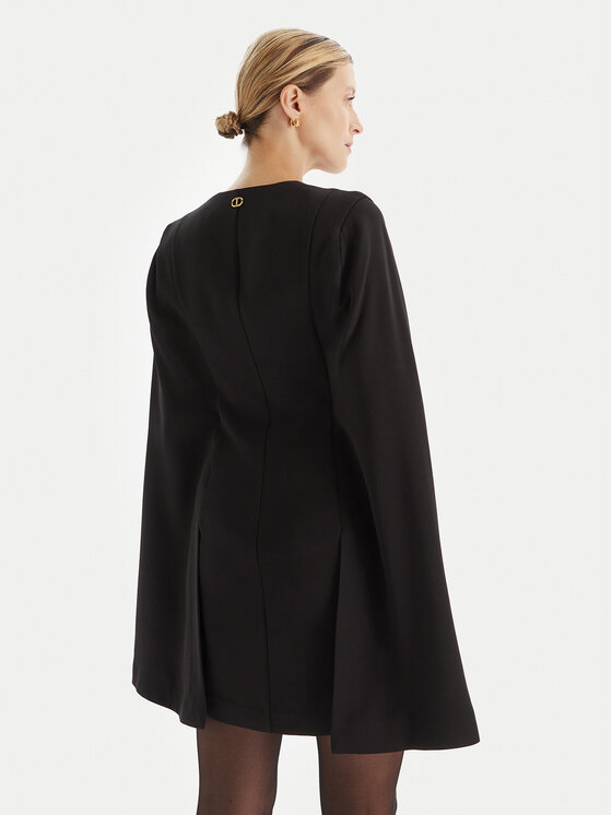 TWINSET TWINSET Koktélruha 252TT2402 Fekete Regular Fit