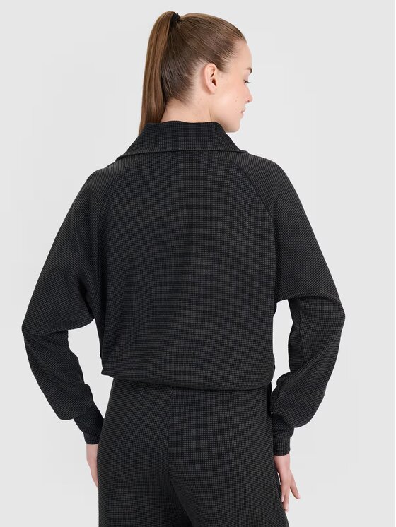 4F 4F Mikina 4FRSS25TSWSF2150-20S Čierna Oversize