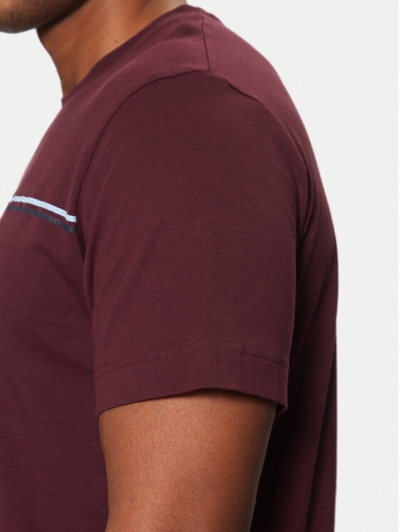 Tom Tailor Tom Tailor T-särk 1037803 Bordoopunane Regular Fit