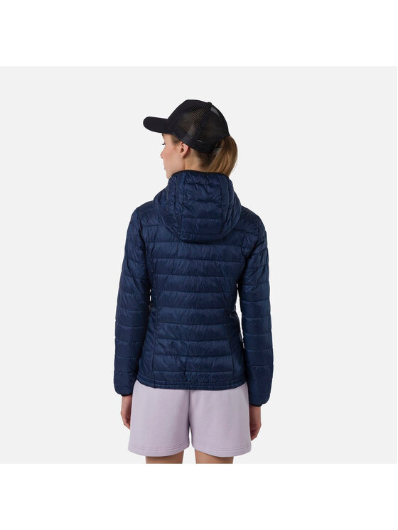 Rossignol Rossignol Kurtka puchowa W Rossi Light Hood Jkt Granatowy Regular Fit