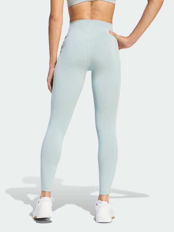 adidas adidas Legginsy 158791 Zielony Fitted Fit