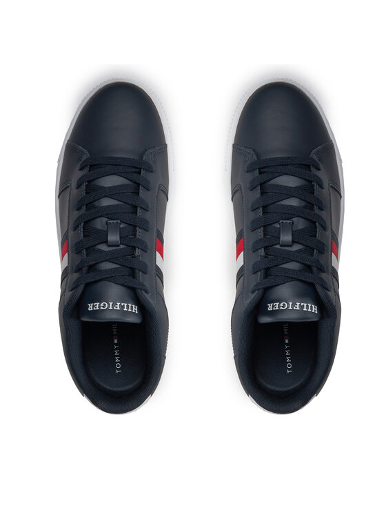 Tommy Hilfiger Tommy Hilfiger Sneakers Supercup Lth Stripes Ess FM0FM04895 Dunkelblau