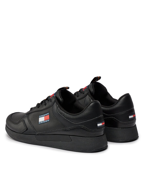 Tommy Jeans Tommy Jeans Sneakersy Tommy Jeans Flexi Runner EM0EM01409 Čierna