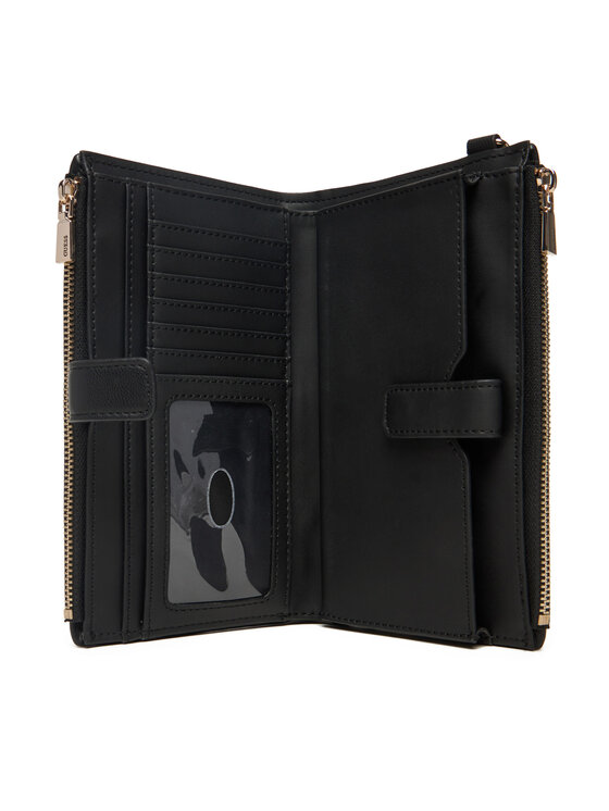 Guess Guess Velika ženska denarnica Valla Slg SWQG81 22157 Črna