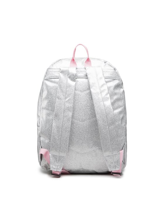 HYPE Plecak Silver Glitter Pink Crest Backpack YVLR-669 Srebrny | Modivo.pl