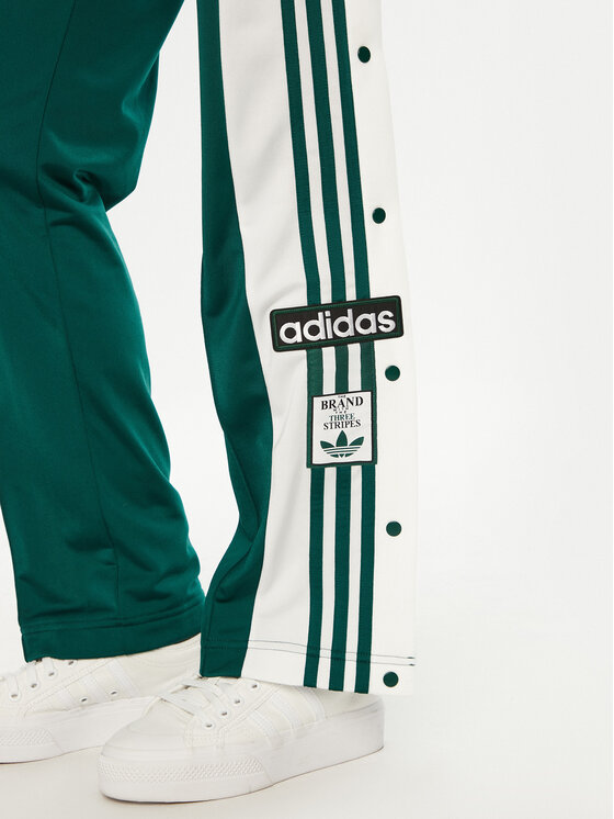 adidas adidas Donji dio trenerke Adibreak JD0852 Zelena Loose Fit