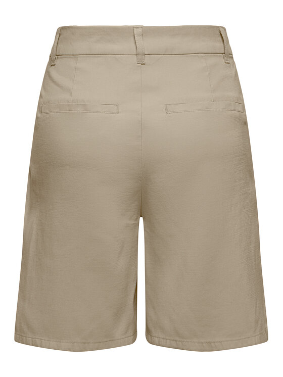 ONLY ONLY Шорти от плат Aris 15364121 Бежов Regular Fit