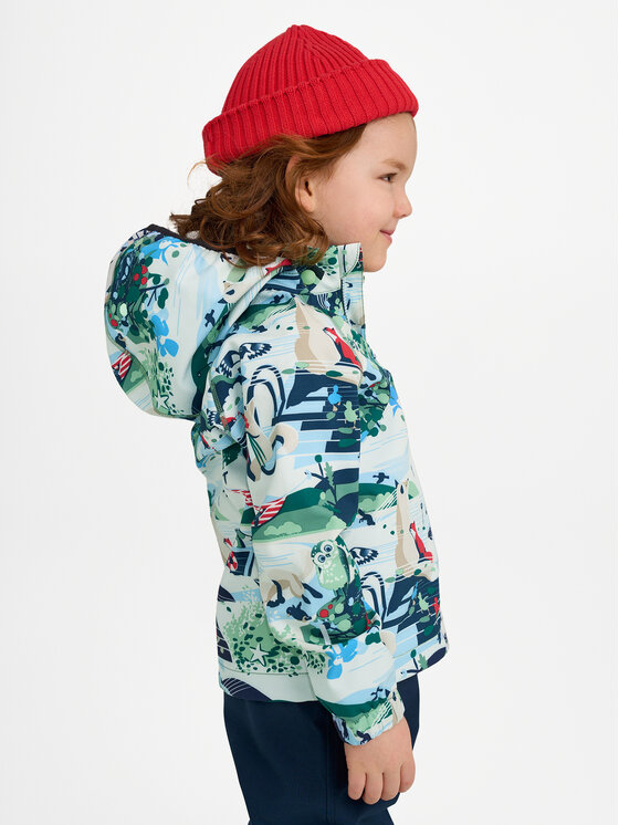 Reima Reima Softshelljacke Vantti 5100009B Grün Regular Fit