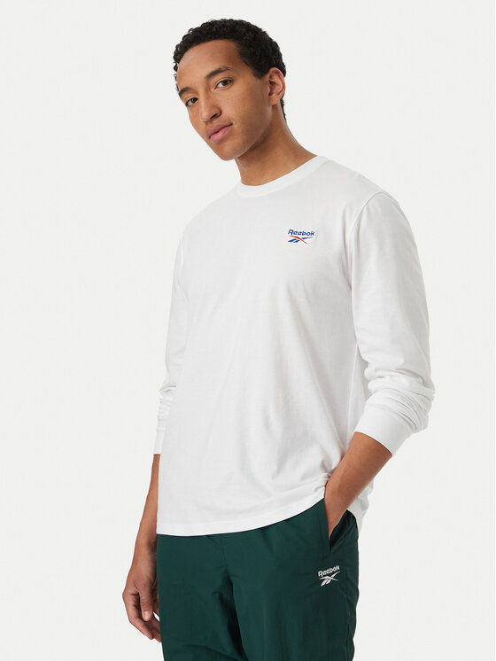 Reebok Longsleeve Feliks RK25738CCM Alb Regular Fit