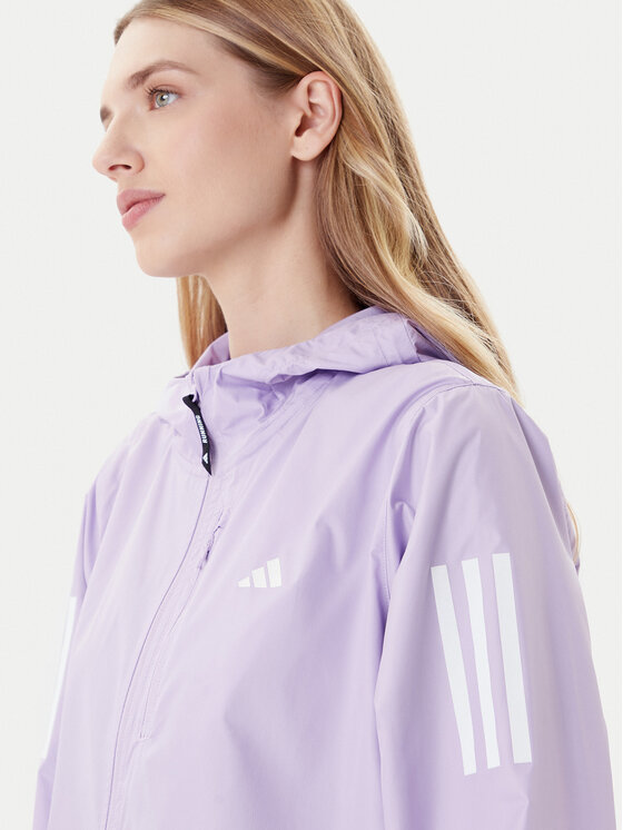 adidas adidas Μπουφάν για τρέξιμο Own The Run JX2264 Μωβ Regular Fit