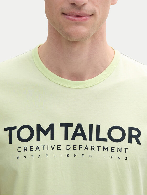 Tom Tailor Tom Tailor Футболка 1045940 Зелений Regular Fit