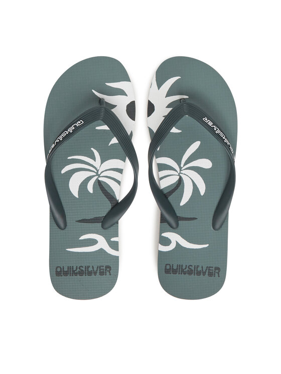 Pánské Žabky Quiksilver, Velikost:41, Barva: Zelená, Molokai Screen AQYL101427