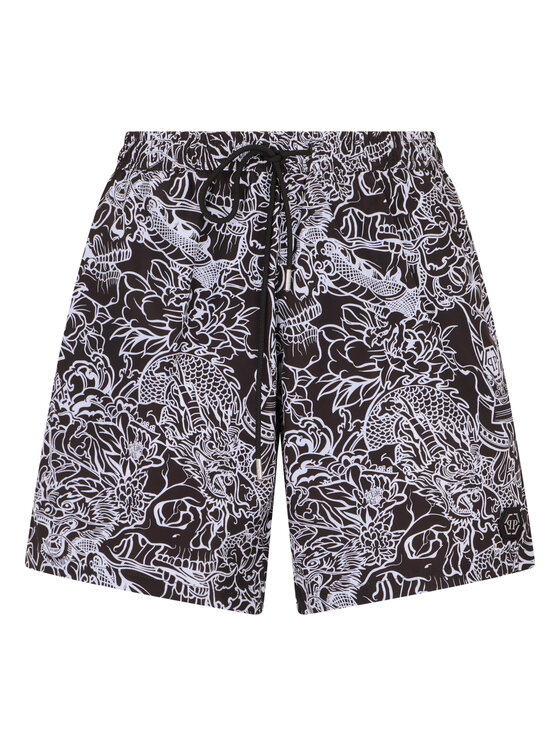 PHILIPP PLEIN PHILIPP PLEIN Kąpielówki 30467 Czarny
