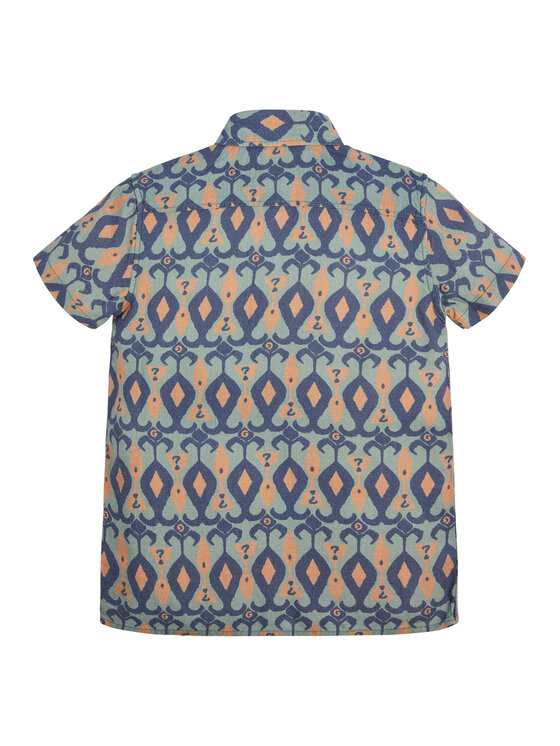 Guess Guess Camicia L3GH02 WFBT0 Blu Regular Fit