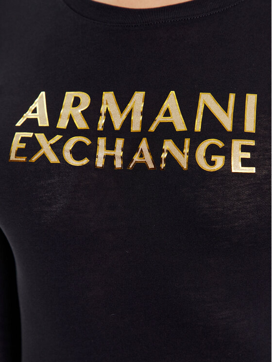 Armani Exchange Armani Exchange Blusa 6RYT56 YJ8QZ 1200 Nero Regular Fit