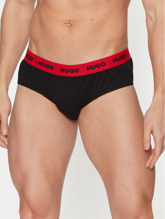 HUGO HUGO Set di 3 slip 50532570 Nero