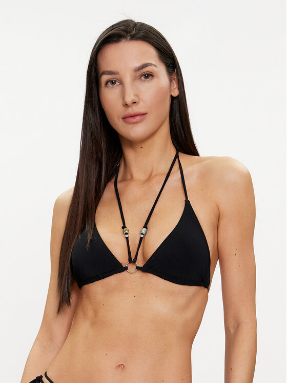 Banana Moon Banana Moon Bikini partea de sus Tunsto Negru