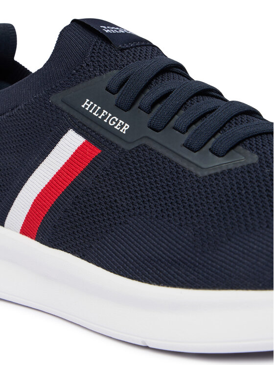 Tommy Hilfiger Tommy Hilfiger Sneakersy Lightweight Knitted Runner FM0FM05756 Tmavomodrá