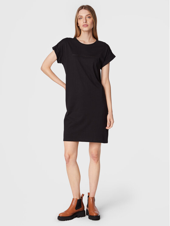 Moss Copenhagen Moss Copenhagen Haljina za svaki dan Alvidera 16922 Crna Regular Fit