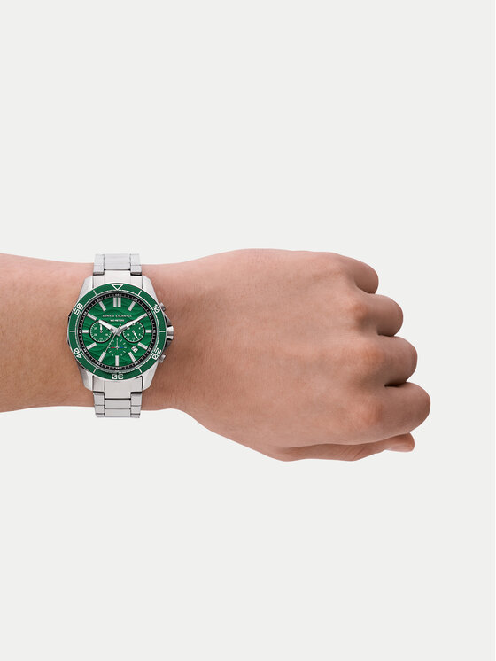 Armani Exchange Armani Exchange Pulkstenis Spencer AX1957 Zaļš