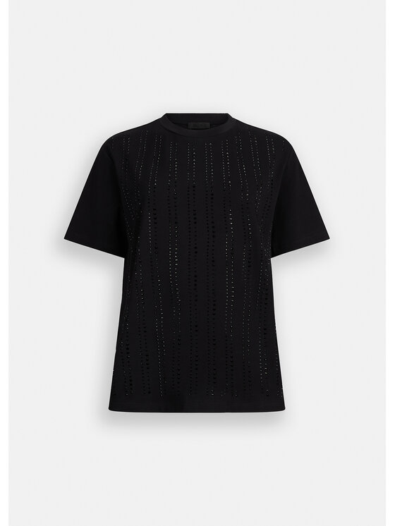 Liu Jo Liu Jo T-shirt CF5072JS08822222 Nero Regular Fit