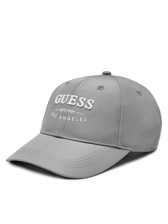 Guess Cepure ar nagu Not Coordinated Eco Headwear AM5023 POL01 Pelēks