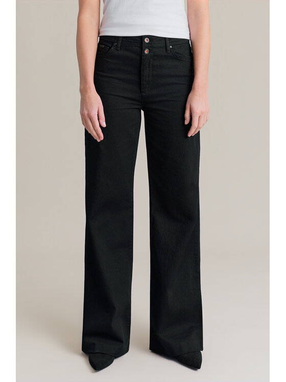Lancerto Lancerto Jeansy Callisto SP113226000012 Czarny Regular Fit