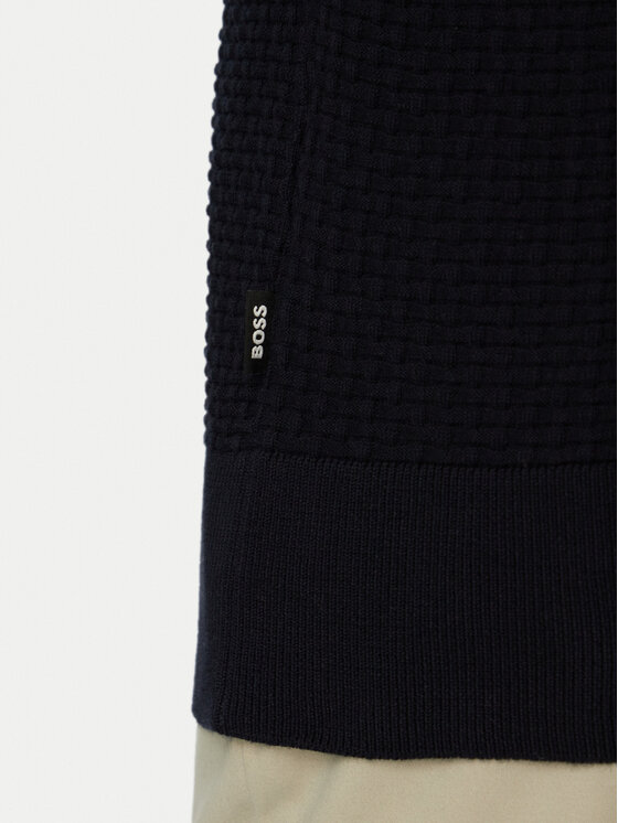 BOSS BOSS T-särk H-Nilton 50560468 Tumesinine Regular Fit