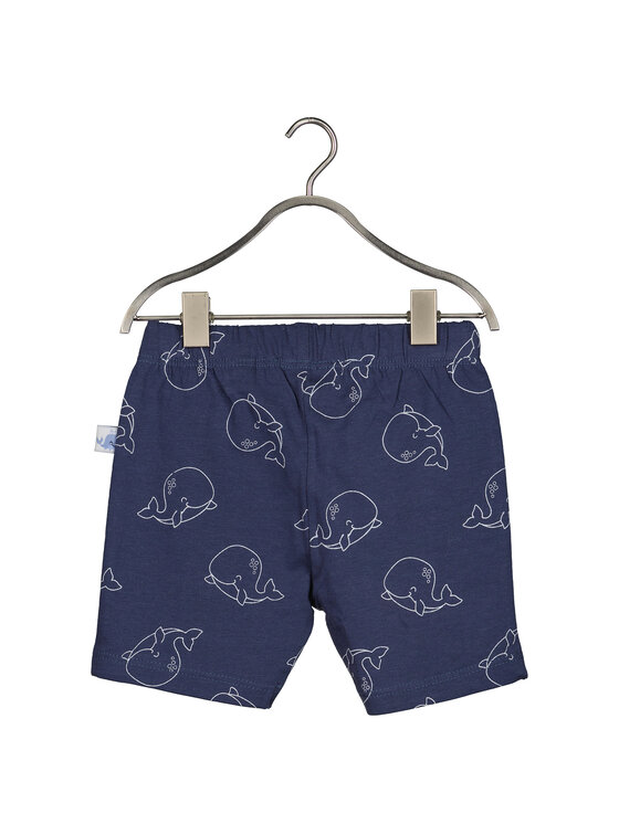 Blue Seven Blue Seven Marškinėlių ir šortų komplektas 422181 X Tamsiai mėlyna Regular Fit