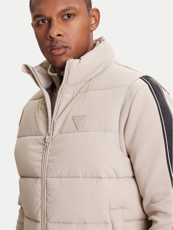Guess Guess Sportisks veste Z5YL08 WGTN0 Bēšs Regular Fit